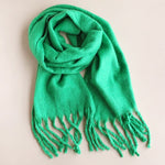 Green Winter Scarf